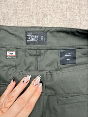 Triple Aught Design TAD Force 10 RS Cargo Shorts Men Size 34 Green NYCO Ripstop
